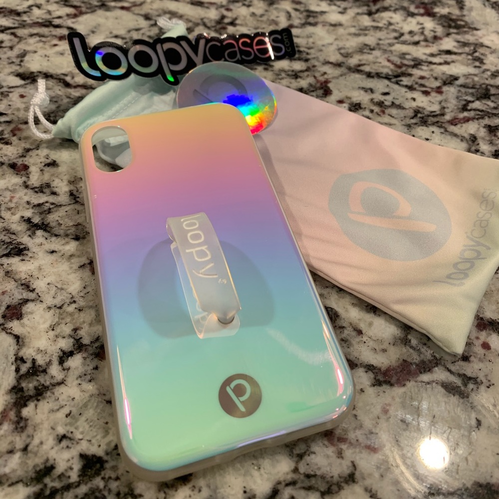 Loopy iPhone X/XS case and original sleeve